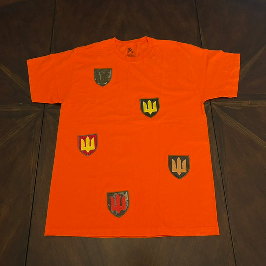 Ukraine Patched Orange Tee