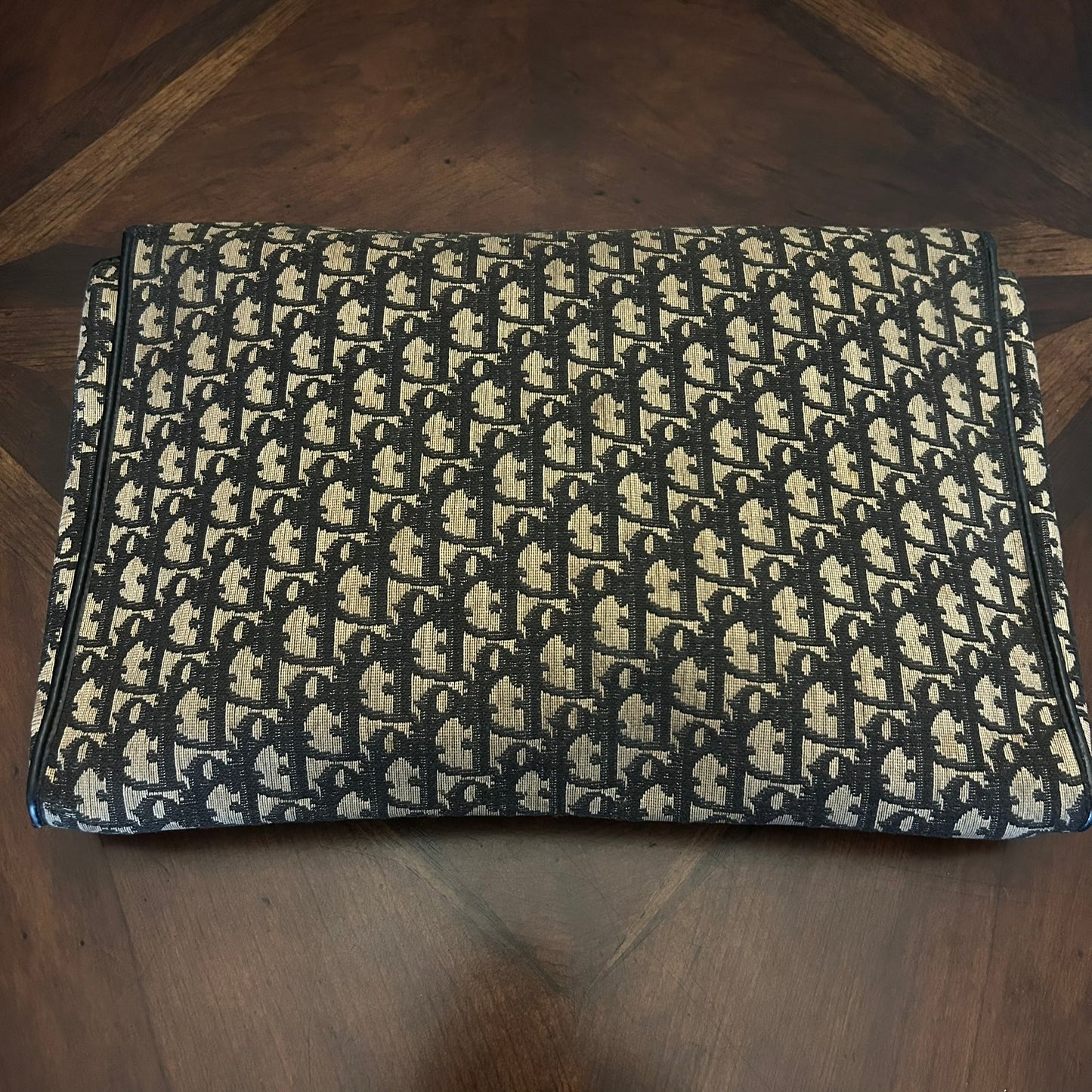 Christian Dior Logo Clutch Bag