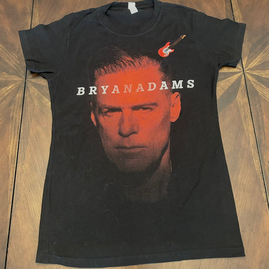 Bryan Adams 2015 Tour T-Shirt with Guitar Patch