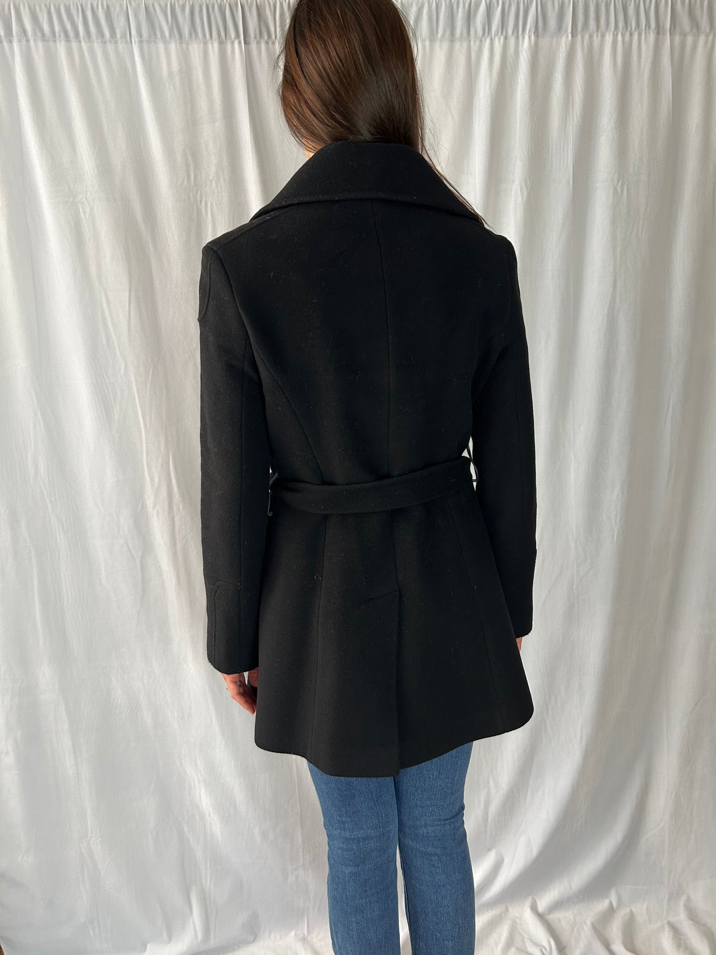 Steve by Searle Mid-Thigh Belted Coat