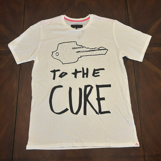 Rag & Bone Key to the Cure Upcycled Shirt with Rhinestone Studes