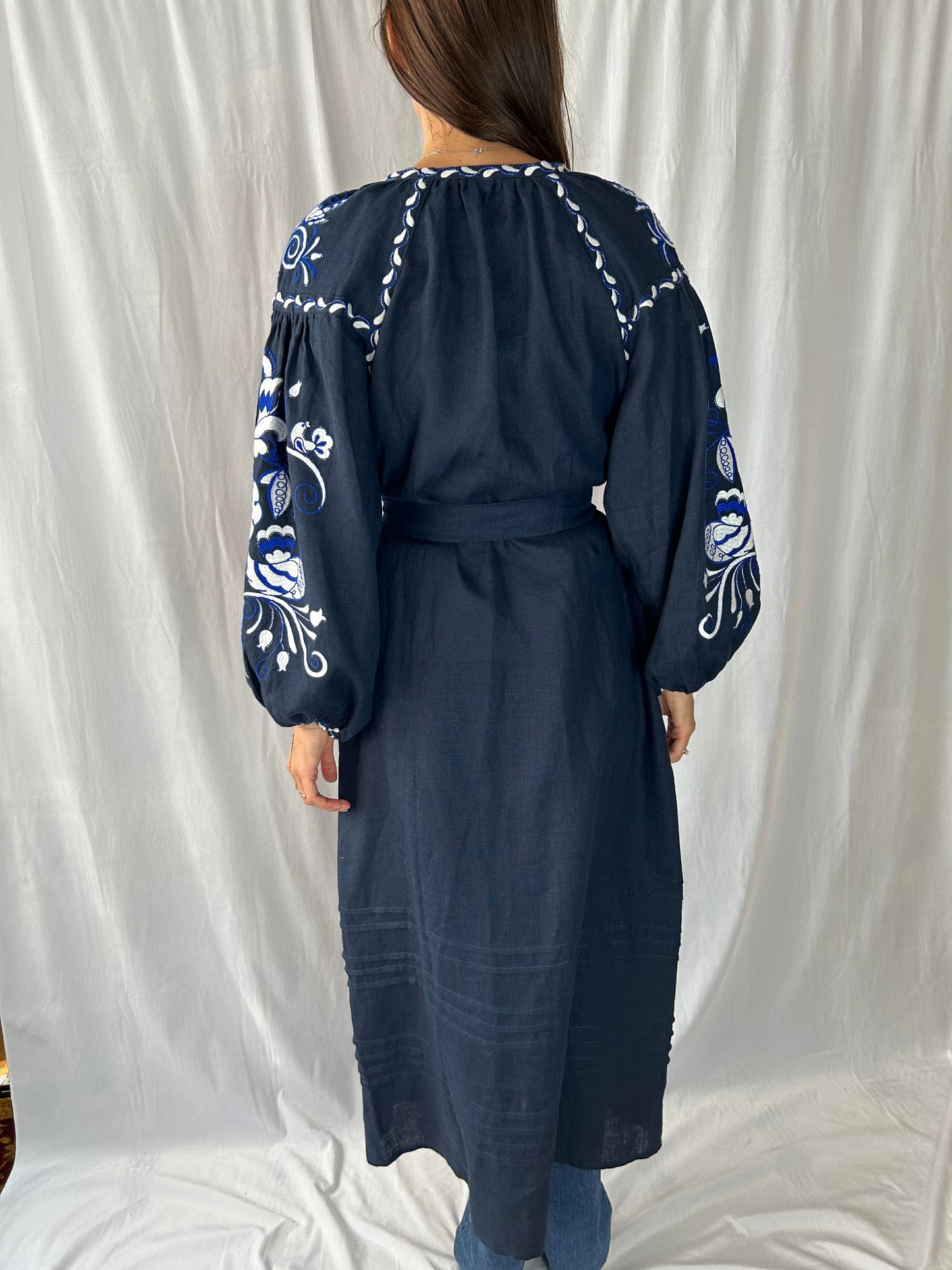 Ukraine Vyshyvanka Embroidered Dress