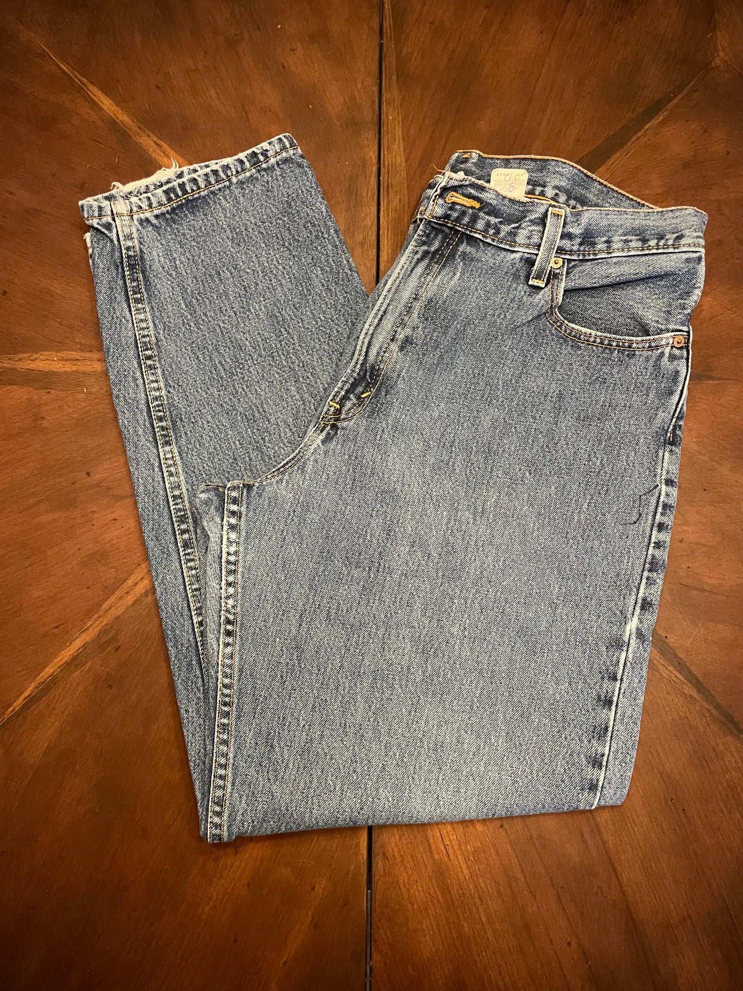 Levi Strauss 5 pkt Light Wash Loose Fit High-rise 560 Jeans