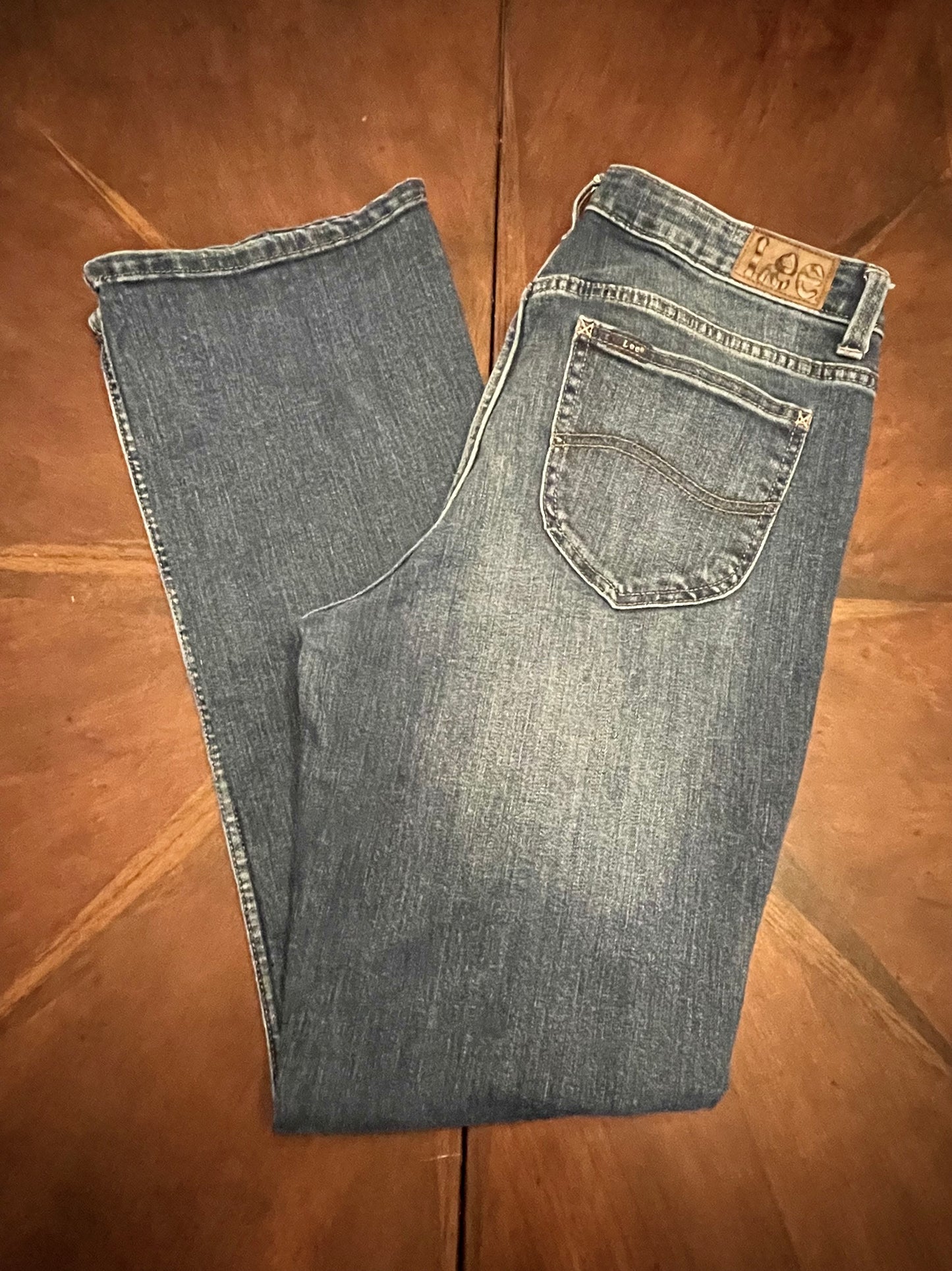 Lee 5 Pocket Bootcut Mid-Rise Jeans