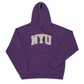 NYU Hand-Beaded Fleece Pullover Sweatshirt