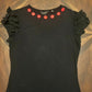Ted Baker Black Shirt with Lips