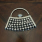 Besso Rhinestone Chainlink Evening Bag