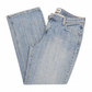 Levi's 5 pkt High Mid-rise Skinny Bootcut Jeans with Swirl on Pocket