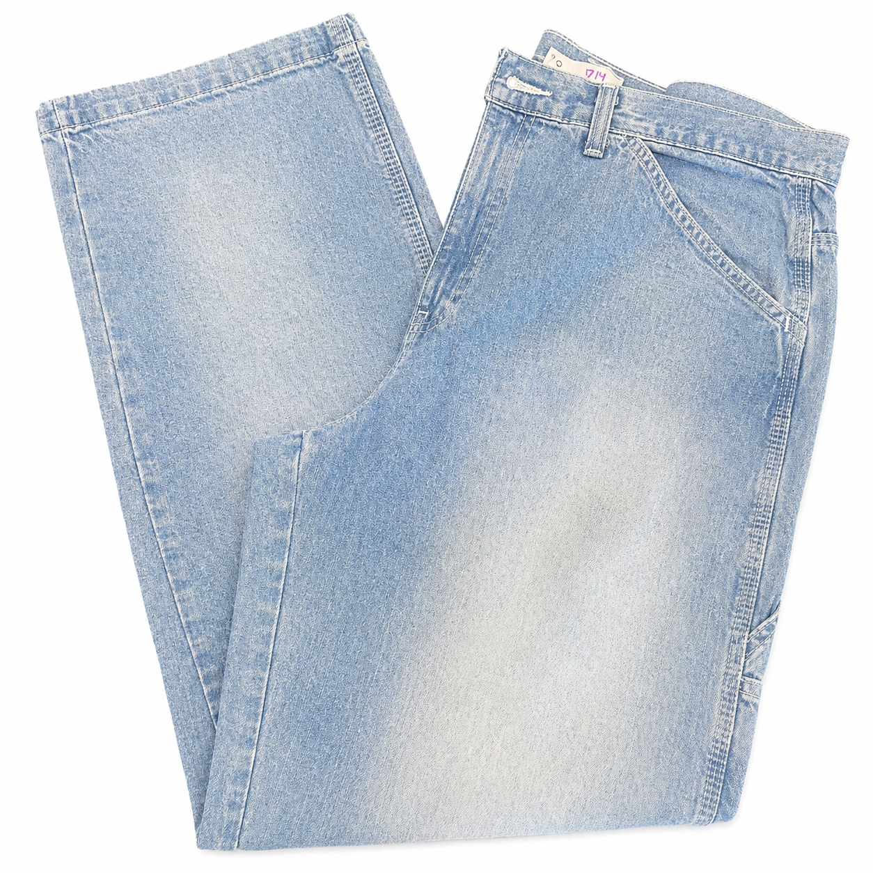 Tommy Hilfiger Blue Denim Painter Pant