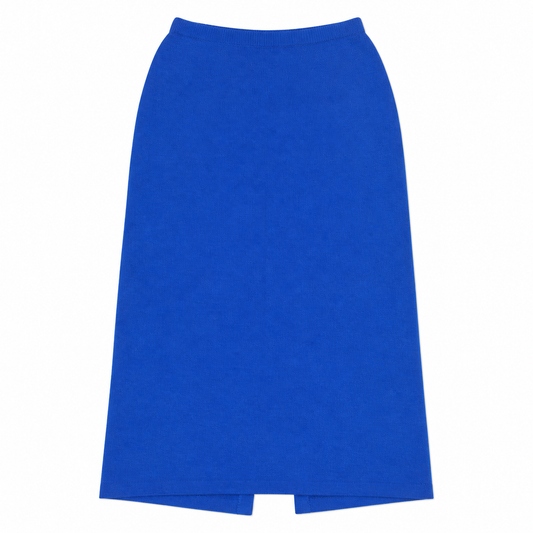 St. John Evening Royal Skirt with Back Slit