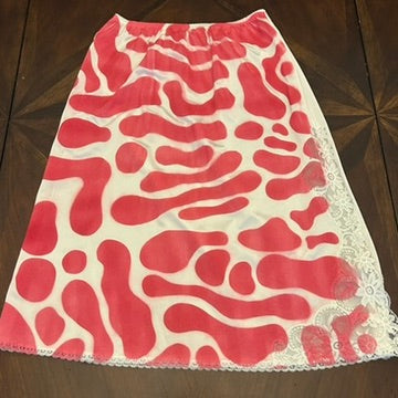 Vintage Half-Slip with Hand-painted Stencil (circa 70s)