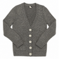 J. Crew Metallic Cardigan with Faux-Crystal Buttons