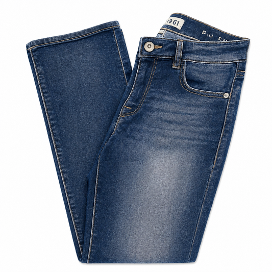 DL1961 Mid-Rise Skinny Ankle Blue Jean