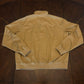 "Bob Walt" Khaki Zip Front Jacket with Vintage Patches