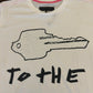 Rag & Bone Key to the Cure Upcycled Shirt with Rhinestone Studes