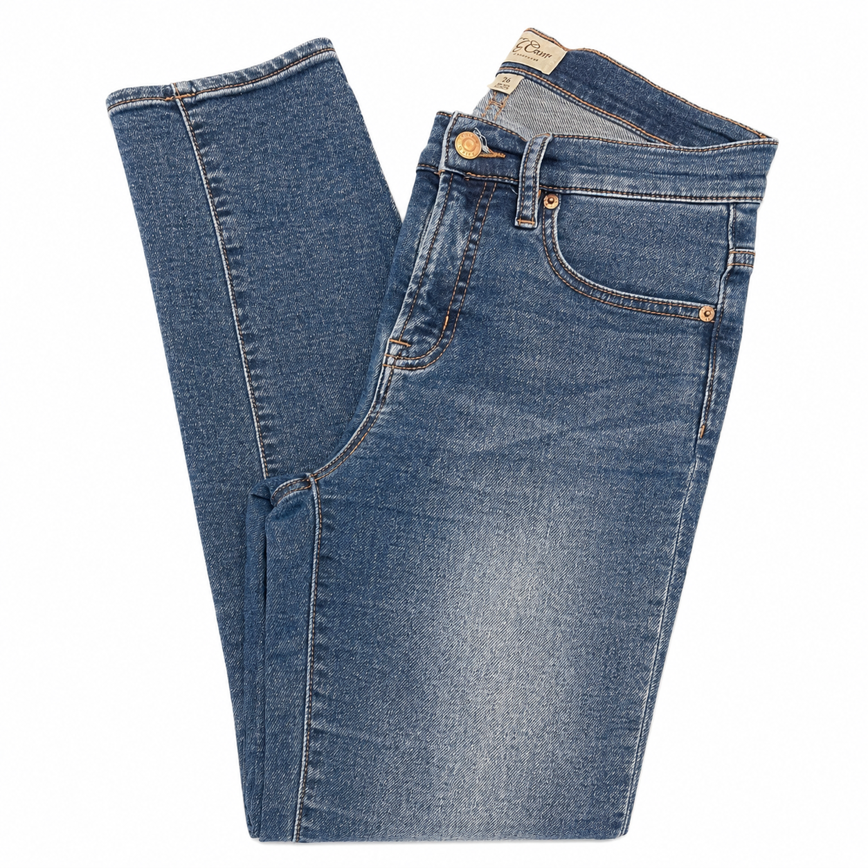 J.Crew Hi-Rise Blue Denim Legging