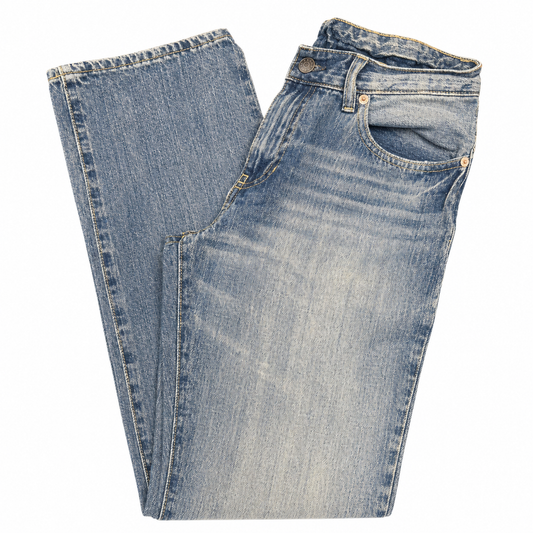 Polo Low-Rise Slim Blue Jeans