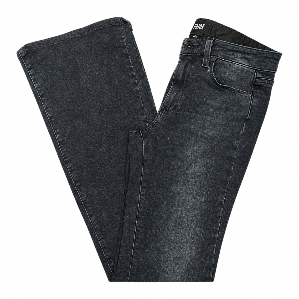 PAIGE 5 pkt High-rise Bellbottom Jeans