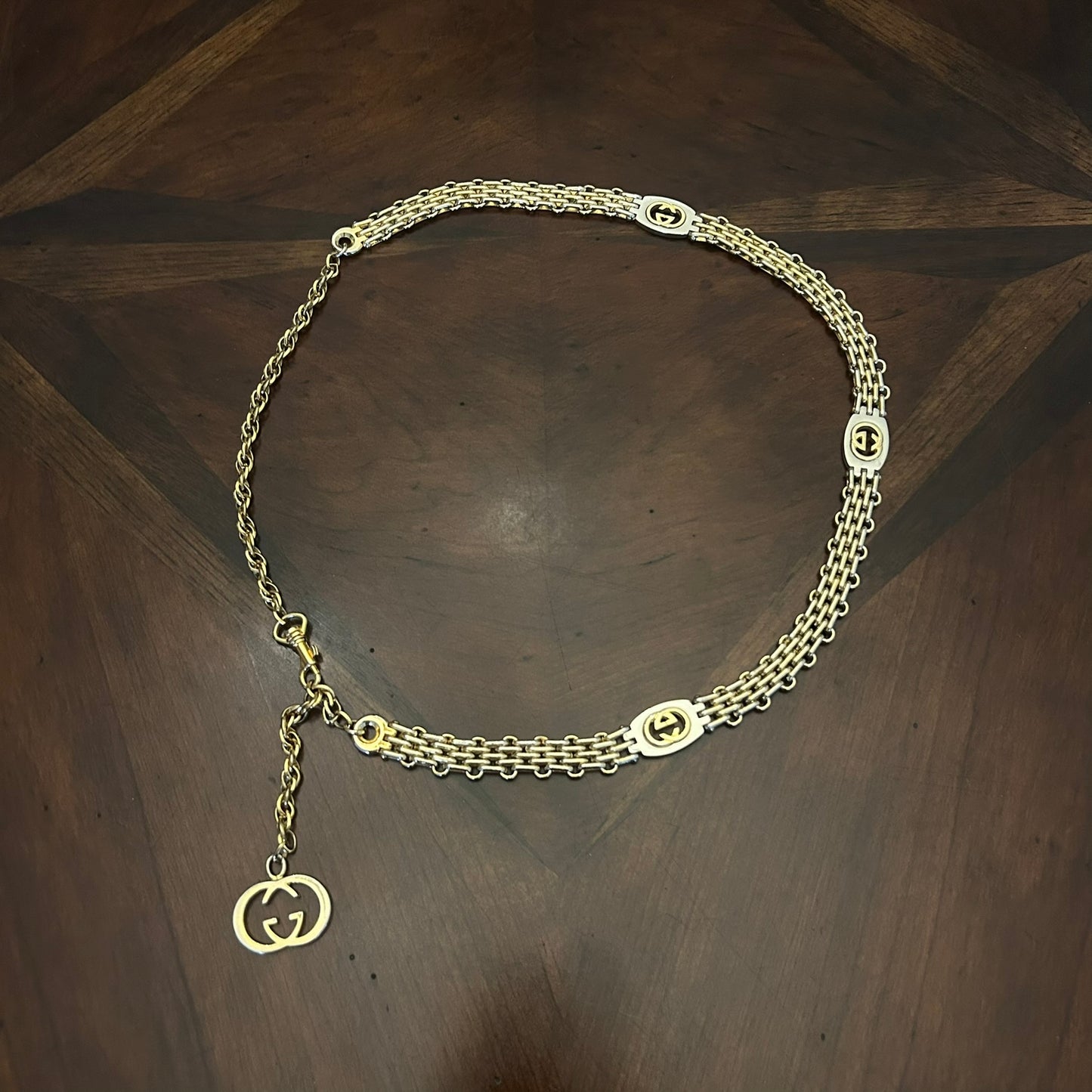 Gucci Golden Chain Belt