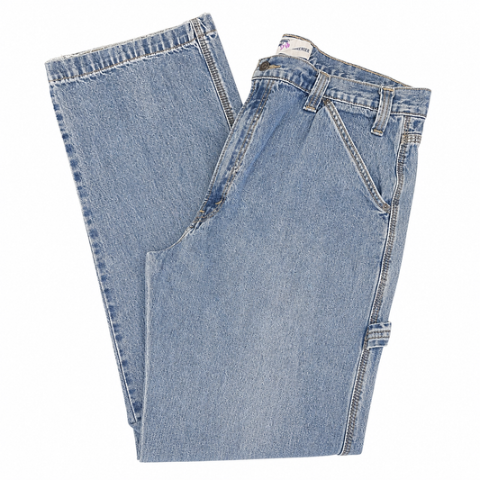 Levi's Blue Denim Painter Pants