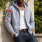 Polo by Ralph Lauren Zip-Front Hoodie with Vintage Patches