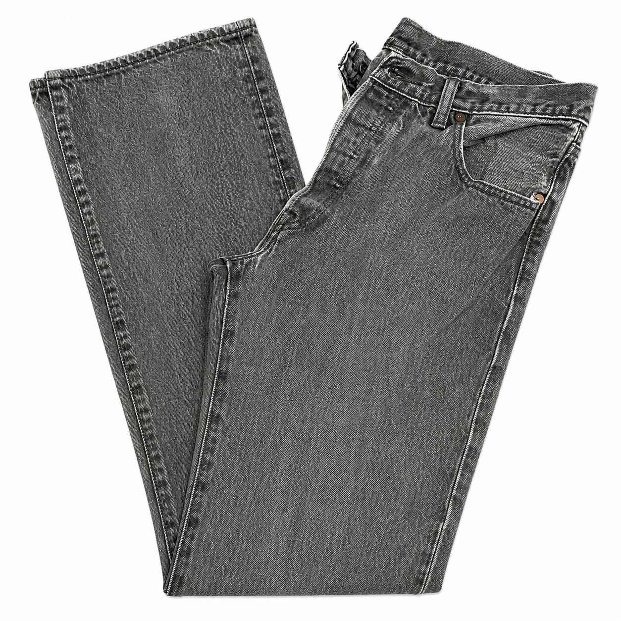 Levi's 5-Pocket Faded Regular Leg Dark Wash High Rise Jean