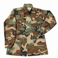 Camo Long Jacket with Hand-Painted QUEEN artwork & Vintage Patch