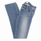 Hollister Low-rise Skinny pocket Low-rise Blue Jeans with Pocket Stitching