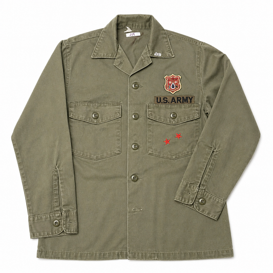 Vintage U.S. Army Jacket with Patch and Stars
