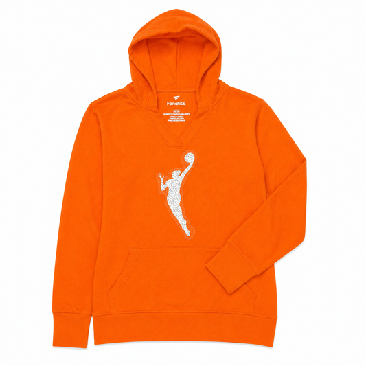 WNBA Fanatics Hoodie with Hand-Beaded Silhouette