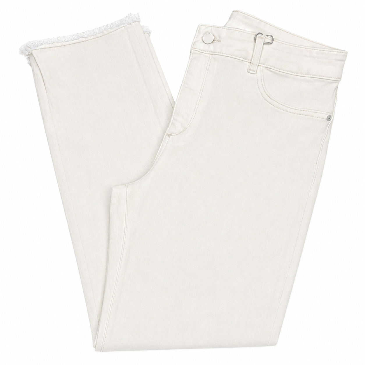 DL1961 Mid-Rise Ultra Insta Sculpt Straight White Jean