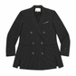 3.1 Phillip Lim Polka-dotted Double-Breasted Peacoat with Pearl Trim