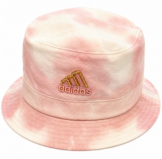 Adidas Tie-Dye Bucket Hat with Hand-Beading