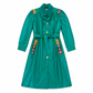 Forecaster of Boston Kelly Green Nylon Trench Coat