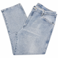 Wrangler 5-Pocket Relaxed Leg High-waisted Blue Jean with Red Label