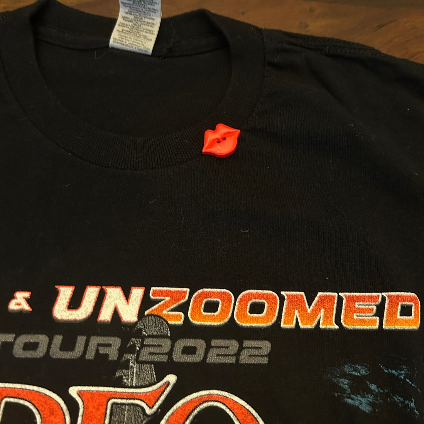 REO Speedwagon / Styx / Loverboy Concert Tee with Lip Accents
