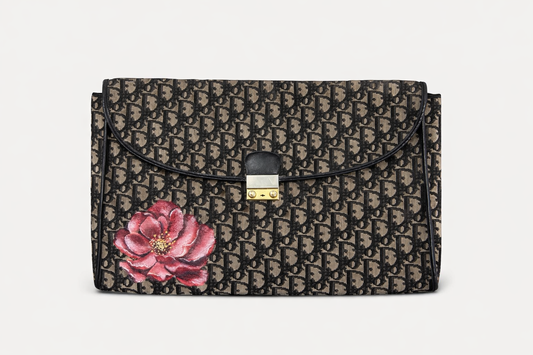Christian Dior Logo Clutch Bag