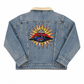 Levi Strauss & Co. Blue Denim Fleece-Lined Jacket with Appliqué