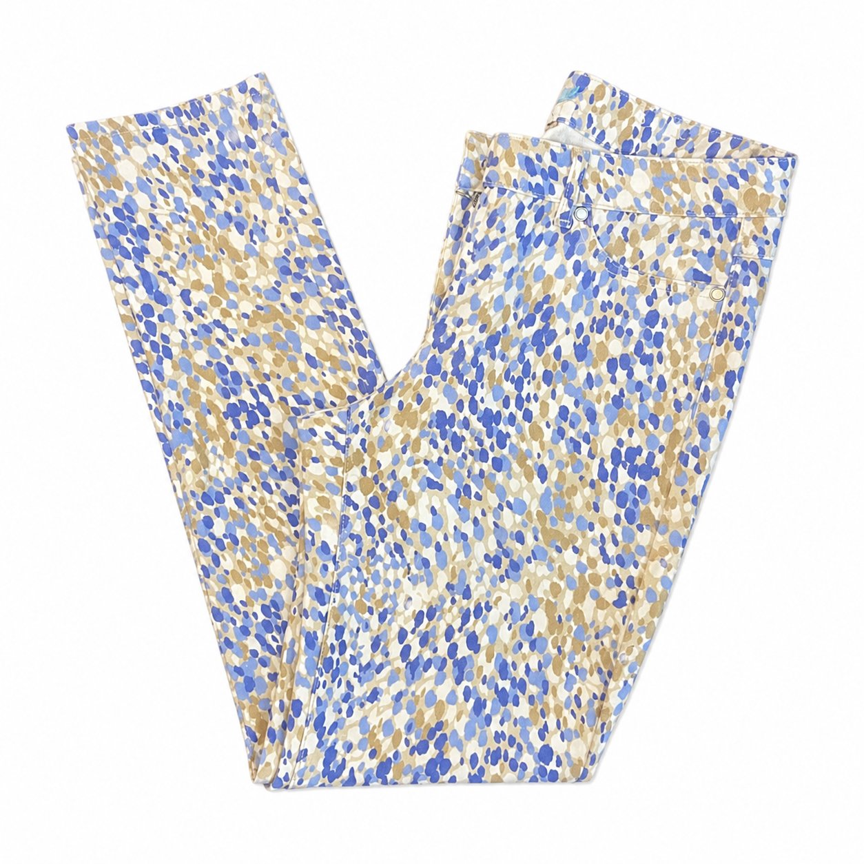 J. McLaughlin Splatter Print Denim