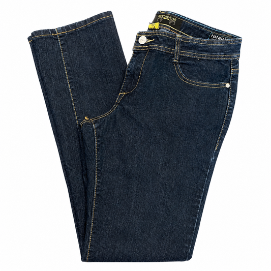Rocawear 5 pkt Hannah High-rise Skinny Jeans w/ Bright Color Stitching