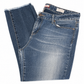 Guess Hi-Rise Straight Leg Blue Jeans