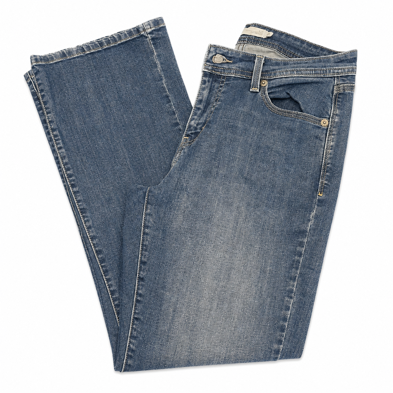 Levi's 5 Pkt 529 Curvy Bootcut High-Rise Dark Wash Jeans