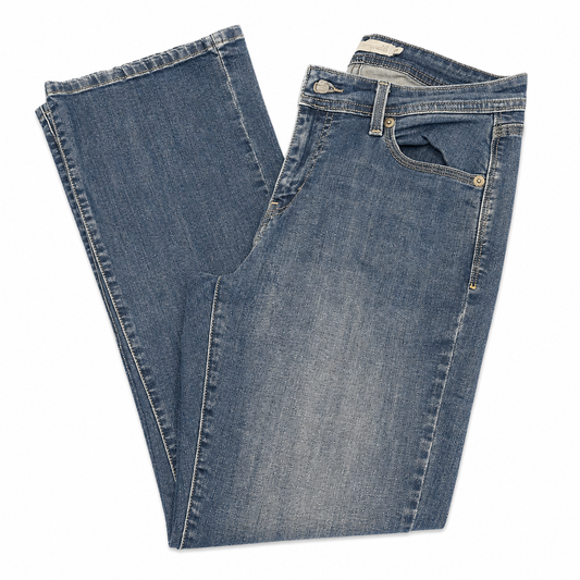 Levi's 5 Pkt 529 Curvy Bootcut High-Rise Dark Wash Jeans