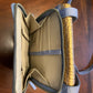 American Leather Co. Two-Tone Minibag with Handpainted Flap