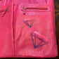 Neiman Marcus Pink Tote with Handpainted Jewel Artwork