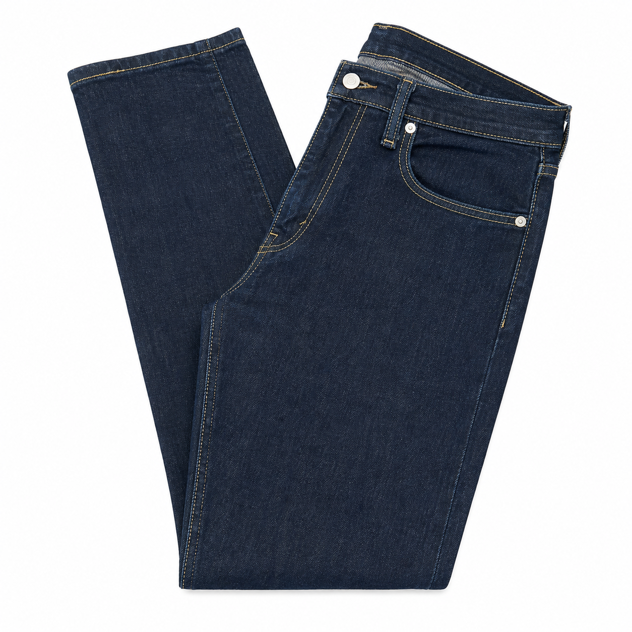 Levi's 5-Pocket Faded Straight Leg High-rise 505 Jeans