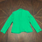 JH Collectibles Petite Kelly Green Single-Breasted Notch Blazer