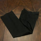 Louis Vuitton Black Flat Front Pants