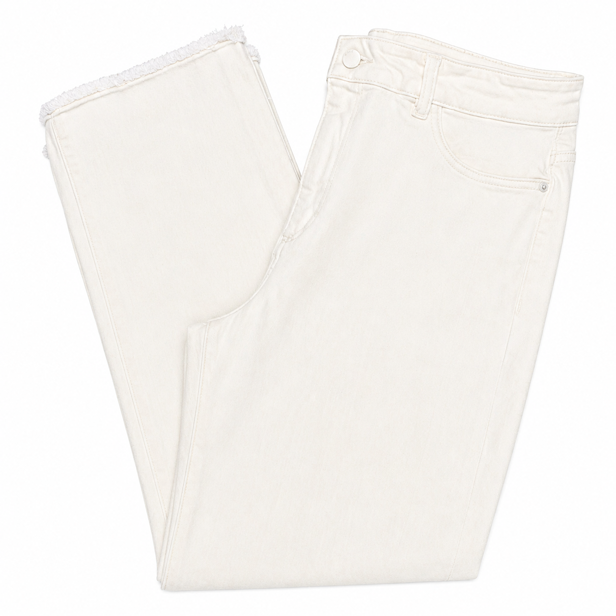 DL1961 Mid-Rise Ultra Insta Sculpt Straight White Jeans