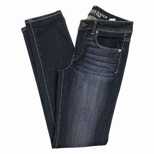 American Eagle Mid-Rise Bootcut Dark Wash Jeans